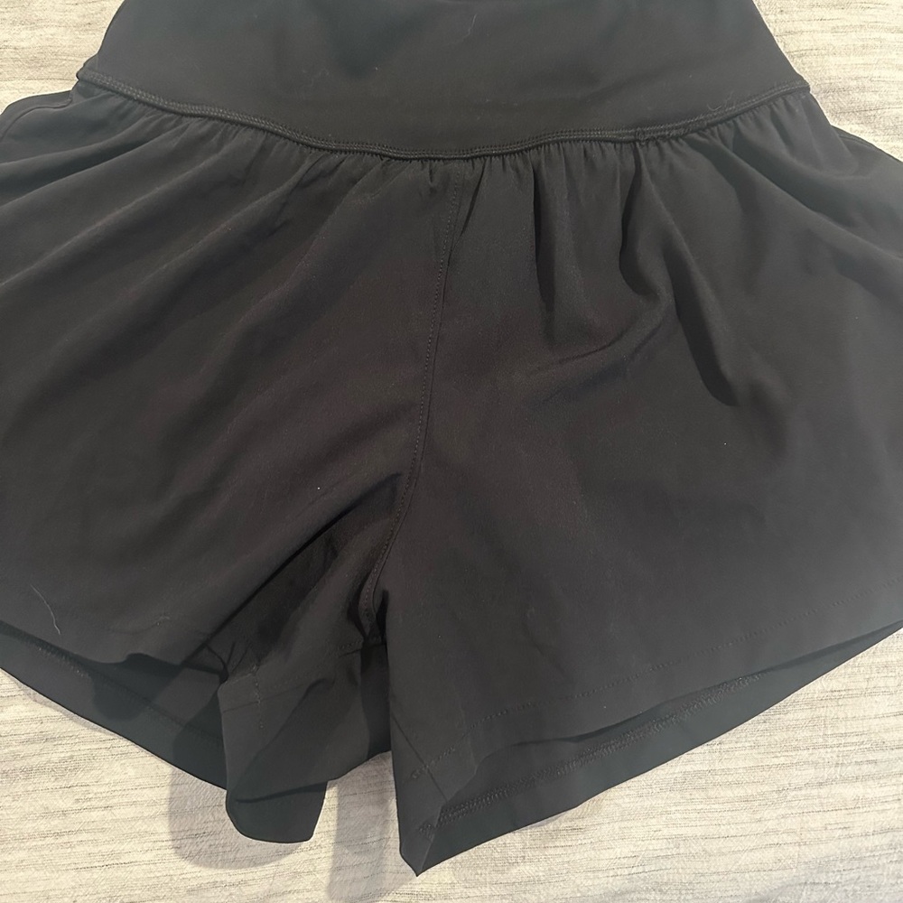 Women's Black Athletic Shorts